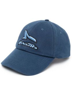 AMBUSH embroidered-logo cotton baseball cap