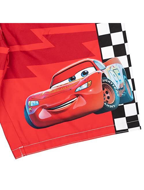 Disney Pixar Cars Lightning McQueen Swim Trunks Infant to Little Kid
