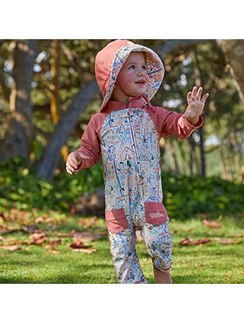 UV SKINZ Baby Boys Sun and Swimsuit with UPF 50+ Sun Protection One-Piece Swimsuit, Baby and Toddler Full Coverage Swim