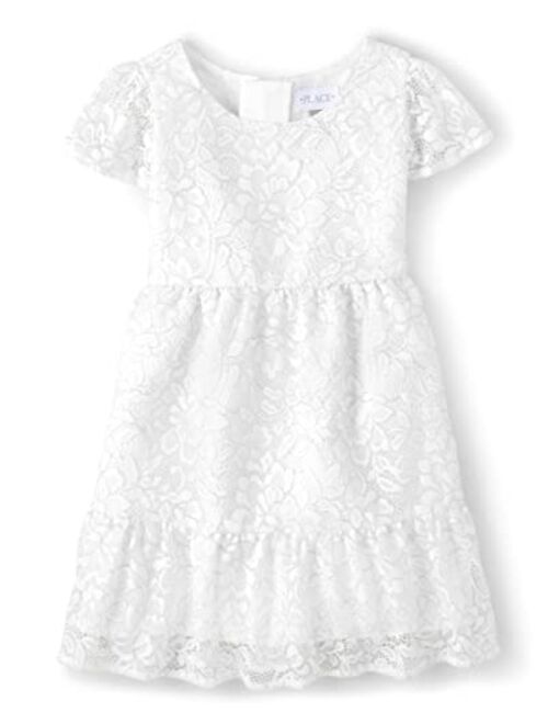 The Children's Place Girls' One Size Lace Dresses
