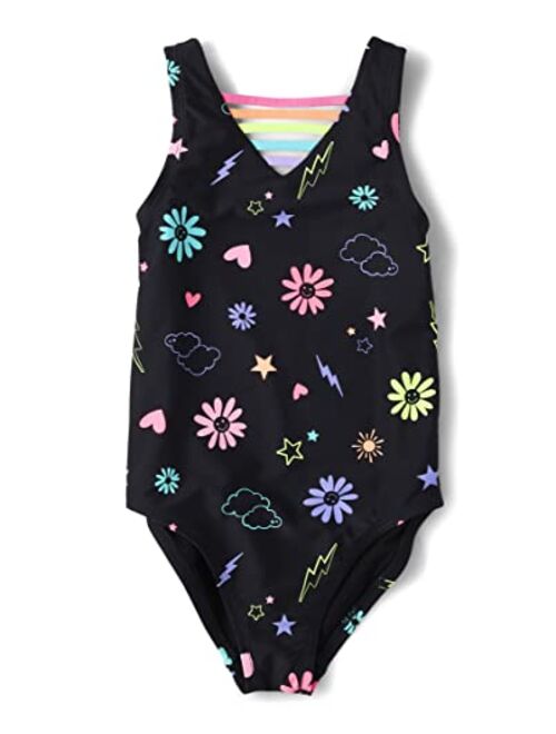 The Children's Place girls One Piece Swimsuit