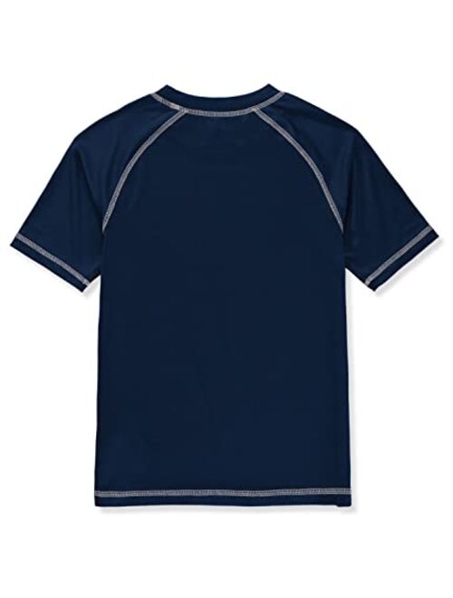 Big Chill Boys' Rash Guard Short Sleeve Long Sleeve Rashguard Swim Shirt UPF 50+
