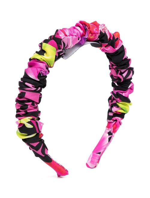 Versace Kids ruched hair band