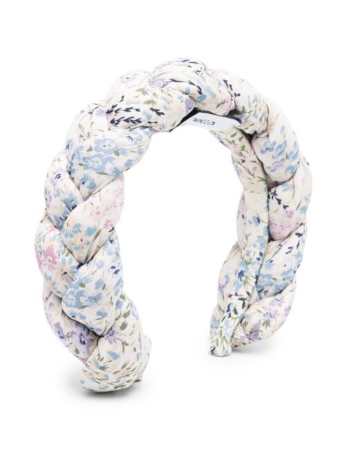 Simonetta floral print padded hairband