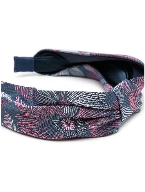 Hucklebones London Knot embroidered Hairband