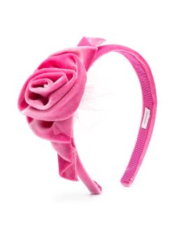 floral-applique headband