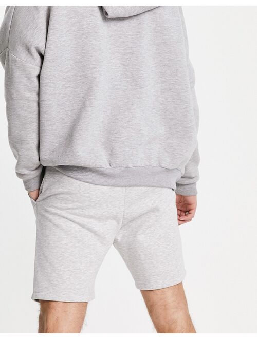 COLLUSION shorts in gray marl