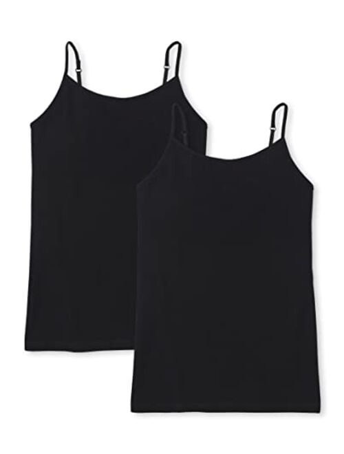 The Children's Place Girls' Plus Basic Cami 2-Pack