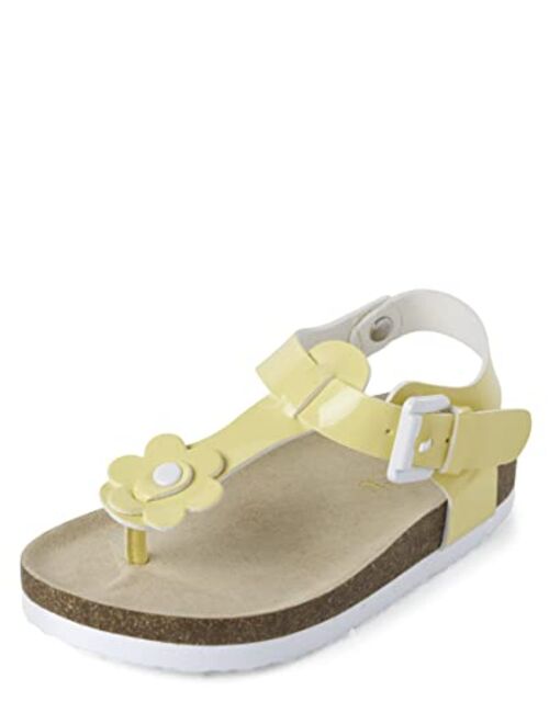 The Children's Place Unisex-Child and Toddler Girls Thong Sandals