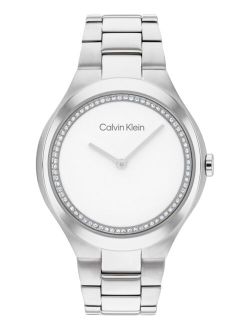 Women's 2H Quartz Silver-Tone Stainless Steel Bracelet Watch 36mm