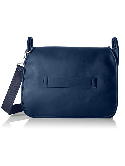 Tommy Hilfiger Charles Canvas Messenger Bag, Tommy Navy
