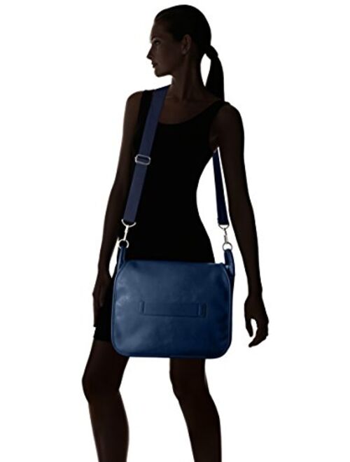 Tommy Hilfiger Charles Canvas Messenger Bag, Tommy Navy