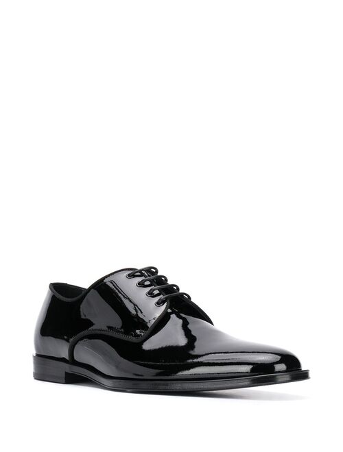 Dolce & Gabbana glossy Derby shoes