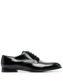 Michelangelo patent-leather derby shoes