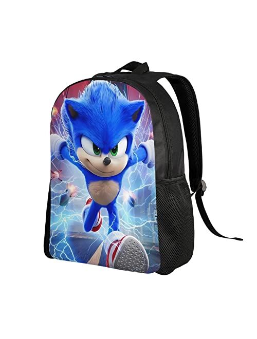 Tiulggi Anime Cartoon Backpack Cute Bookbag Causal Travel Hiking Daypack Backpack Carry On School Bag for Boys Girls, 2