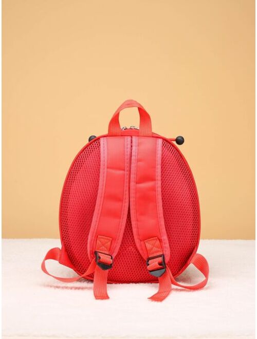 Shein Kids Ladybug Shaped Backpack