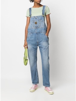 Washington Dee Cee logo-patch denim dungarees