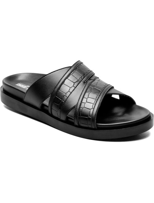 Stacy Adams Men's Mondo Open Toe Slide Sandals