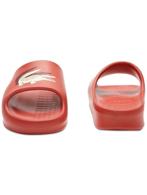 Lacoste Men's Croco 2.0 EVO Slip-On Slide Sandals