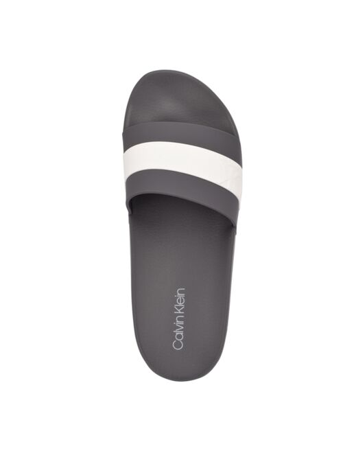 Calvin Klein Men's Anshu Slide Slip-on Sandals