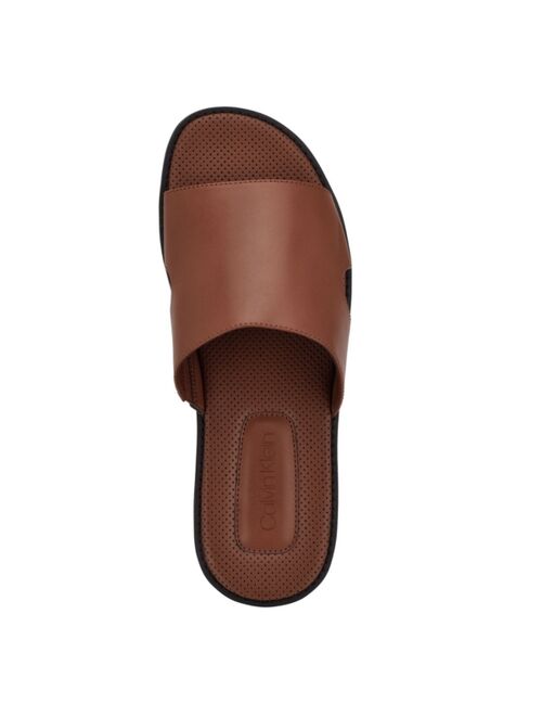 Calvin Klein Men's Ethan Slip-on Slide Sandals