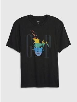 &#215 Andy Warhol Pride Graphic T-Shirt