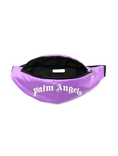 Palm Angels Kids logo-print belt bag