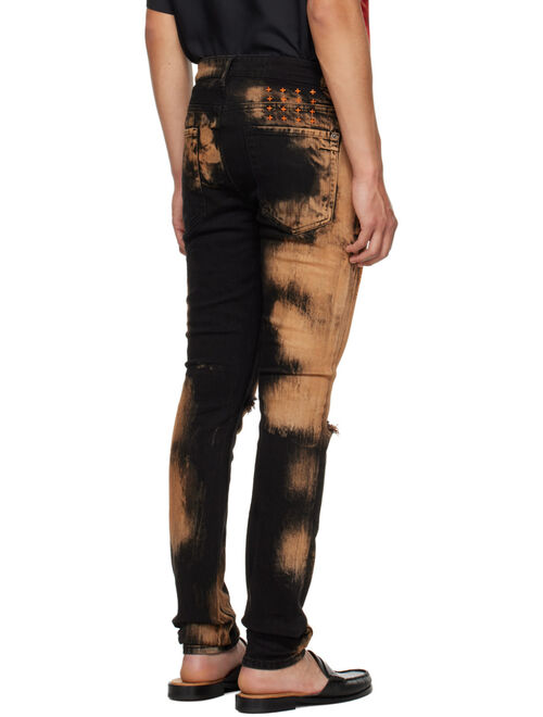 KSUBI Black Van Winkle Hellfire Jeans
