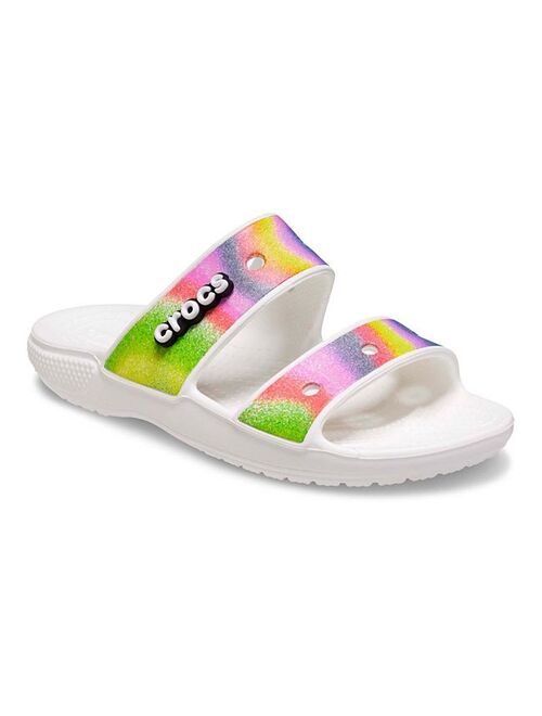 Crocs Classic Spray Dye Adult Slide Sandals