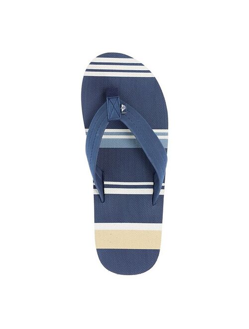 Dockers Core Collection Men's Printed Stripe Flip Flop Sandals