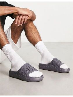 chunky sliders with texture in gray