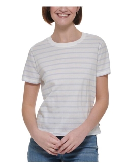 Jeans Monoco Striped Boxy T-Shirt