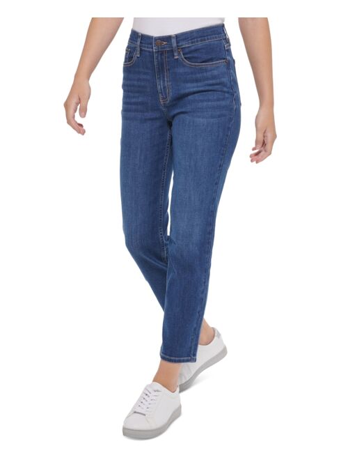 Calvin Klein Jeans Hi Rise Slim Whisper Soft Repreve 27" Jeans