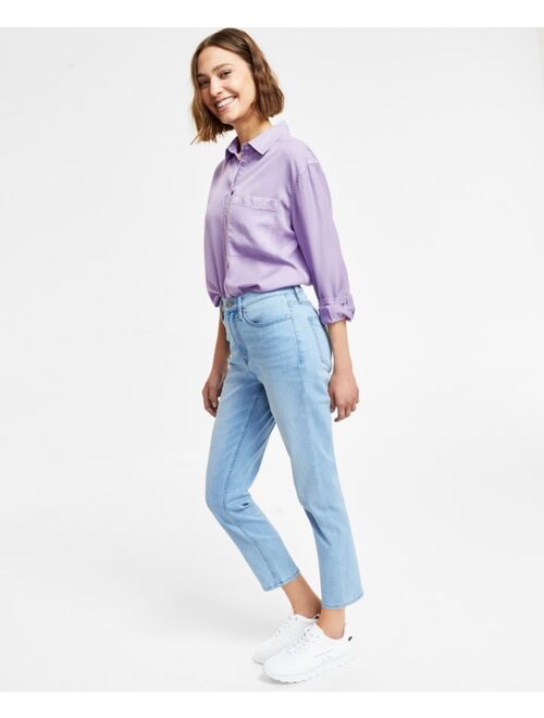 Calvin Klein Jeans Women's High-Rise Slim-Leg Jeans