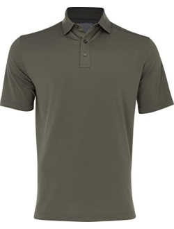 Callaway Men's Solid Micro Hex Performance Golf Polo Shirt with UPF 50 Protection (Size Small-3x Big & Tall)