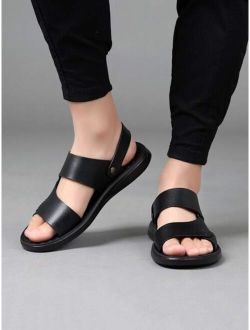 Men Minimalist Slingback Casual Sandals