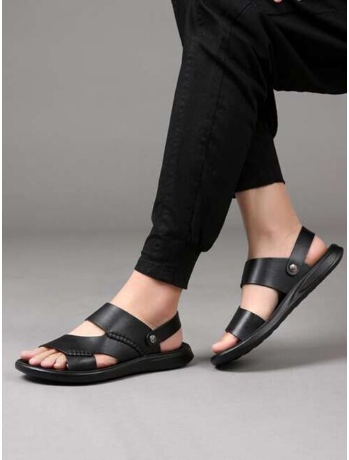 Men Minimalist Slingback Casual Sandals