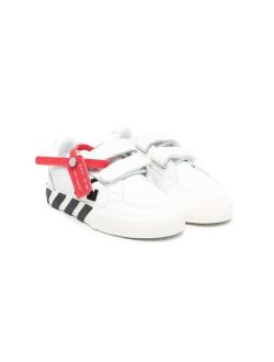 Off-White Kids logo-patch touch-strap sneakers