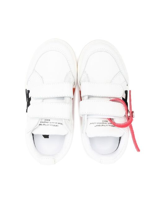 Off-White Kids logo-patch touch-strap sneakers