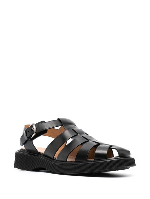 Church's caged leather sandals