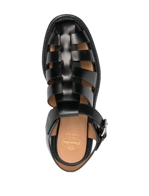 Church's caged leather sandals