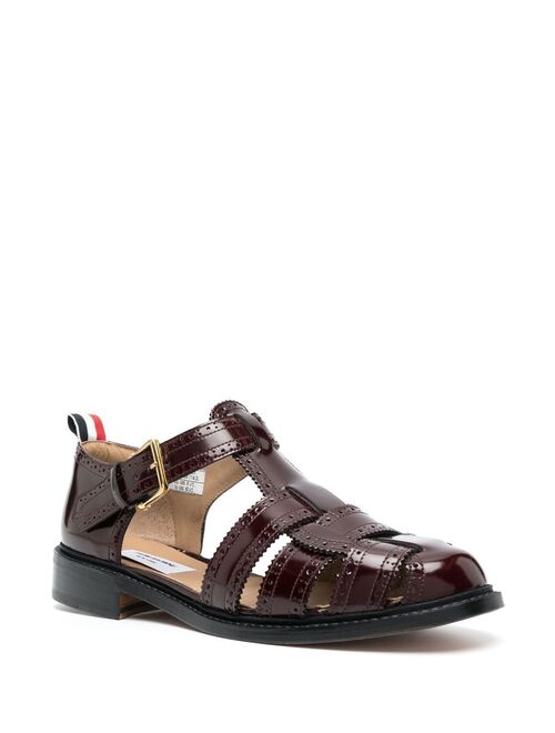 Thom Browne brogue-style caged sandals