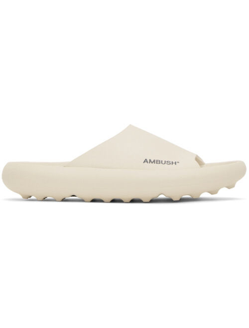 AMBUSH White Rubber Slides
