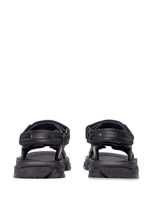 Balenciaga Tourist chunky faux-leather sandals
