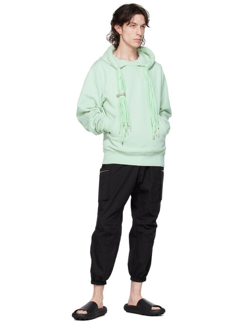 AMBUSH Black Printed Sandals