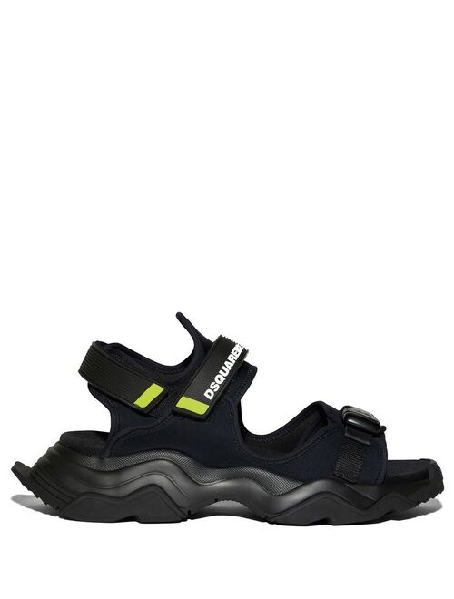 Dsquared2 touch-strap sandals