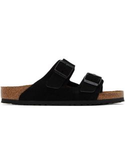 Black Arizona Soft Footbed Sandals