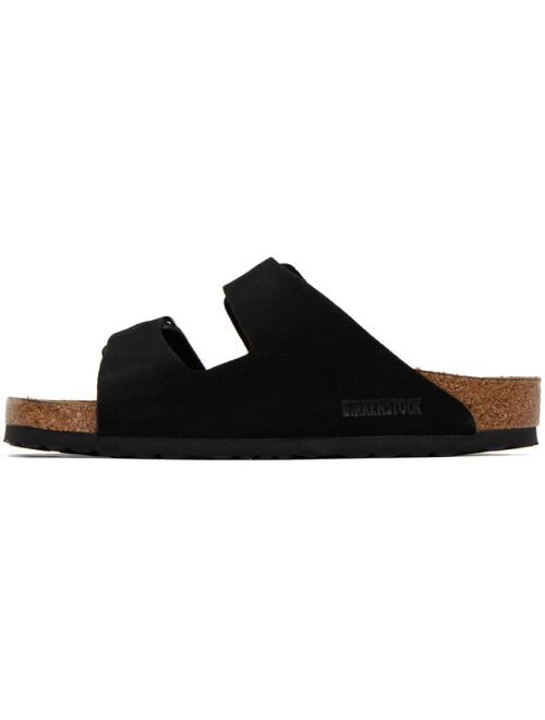 Birkenstock Black Arizona Soft Footbed Sandals