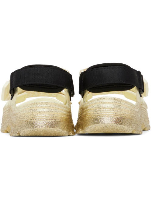 Lanvin Off-White Suicoke Edition Curb Laces Sandals