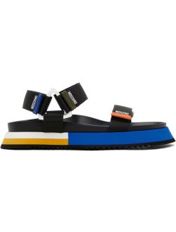 Multicolor Logo Tape Sandals
